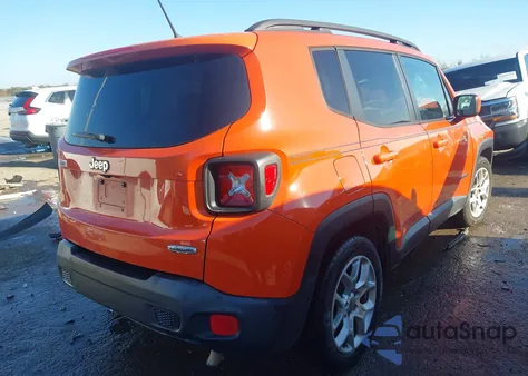 2015 Jeep Renegade Latitude из США, поврежденный, VIN ZACCJABT0FPB66531